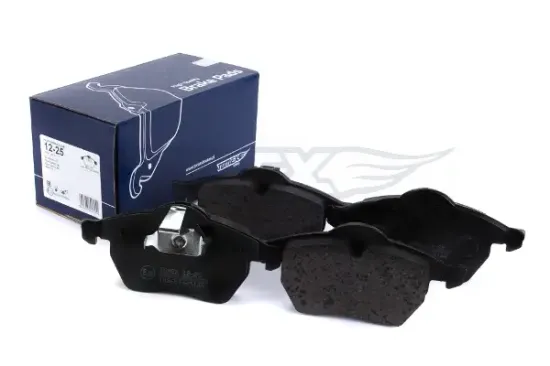 Bremsbelagsatz, Scheibenbremse Vorderachse TOMEX Brakes TX 12-25 Bild Bremsbelagsatz, Scheibenbremse Vorderachse TOMEX Brakes TX 12-25