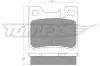 Bremsbelagsatz, Scheibenbremse Hinterachse TOMEX Brakes TX 12-30
