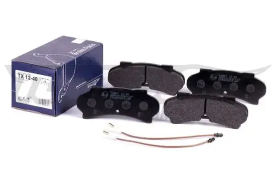 Bremsbelagsatz, Scheibenbremse Vorderachse TOMEX Brakes TX 12-40 Bild Bremsbelagsatz, Scheibenbremse Vorderachse TOMEX Brakes TX 12-40