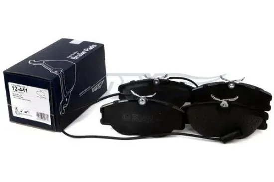Bremsbelagsatz, Scheibenbremse Vorderachse TOMEX Brakes TX 12-441 Bild Bremsbelagsatz, Scheibenbremse Vorderachse TOMEX Brakes TX 12-441