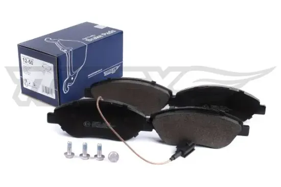 Bremsbelagsatz, Scheibenbremse Vorderachse TOMEX Brakes TX 12-50 Bild Bremsbelagsatz, Scheibenbremse Vorderachse TOMEX Brakes TX 12-50