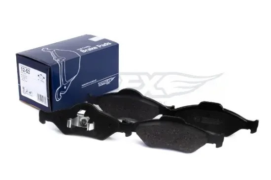 Bremsbelagsatz, Scheibenbremse Vorderachse TOMEX Brakes TX 12-53 Bild Bremsbelagsatz, Scheibenbremse Vorderachse TOMEX Brakes TX 12-53