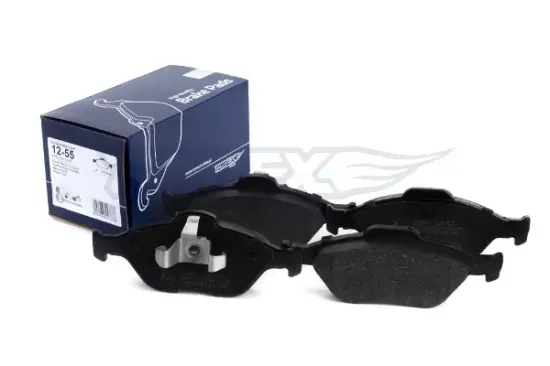 Bremsbelagsatz, Scheibenbremse Vorderachse TOMEX Brakes TX 12-55 Bild Bremsbelagsatz, Scheibenbremse Vorderachse TOMEX Brakes TX 12-55