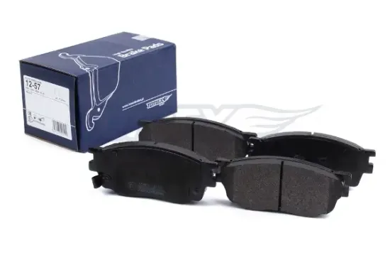 Bremsbelagsatz, Scheibenbremse Vorderachse TOMEX Brakes TX 12-57 Bild Bremsbelagsatz, Scheibenbremse Vorderachse TOMEX Brakes TX 12-57