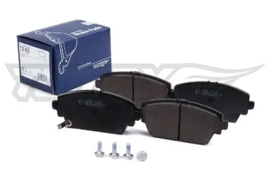 Bremsbelagsatz, Scheibenbremse Vorderachse TOMEX Brakes TX 12-63 Bild Bremsbelagsatz, Scheibenbremse Vorderachse TOMEX Brakes TX 12-63