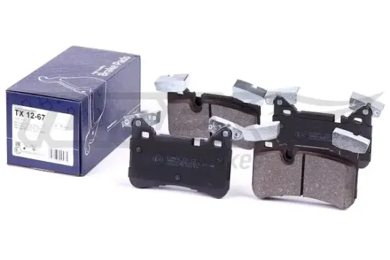 Bremsbelagsatz, Scheibenbremse Hinterachse TOMEX Brakes TX 12-67 Bild Bremsbelagsatz, Scheibenbremse Hinterachse TOMEX Brakes TX 12-67