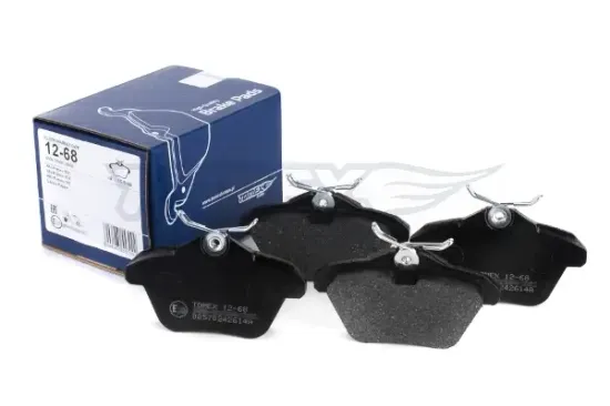 Bremsbelagsatz, Scheibenbremse Hinterachse TOMEX Brakes TX 12-68 Bild Bremsbelagsatz, Scheibenbremse Hinterachse TOMEX Brakes TX 12-68