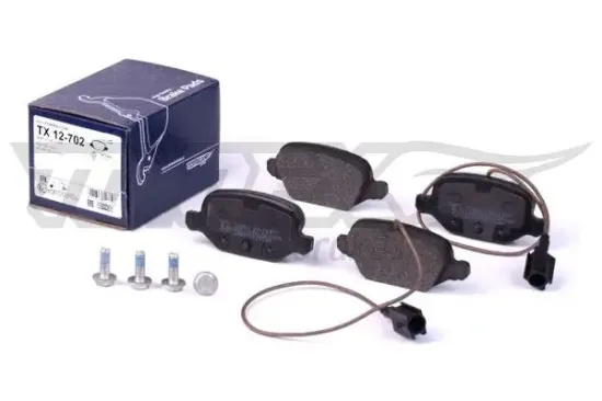 Bremsbelagsatz, Scheibenbremse Hinterachse TOMEX Brakes TX 12-702 Bild Bremsbelagsatz, Scheibenbremse Hinterachse TOMEX Brakes TX 12-702