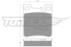 Bremsbelagsatz, Scheibenbremse Hinterachse TOMEX Brakes TX 12-73 Bild Bremsbelagsatz, Scheibenbremse Hinterachse TOMEX Brakes TX 12-73