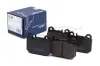 Bremsbelagsatz, Scheibenbremse Hinterachse TOMEX Brakes TX 12-86 Bild Bremsbelagsatz, Scheibenbremse Hinterachse TOMEX Brakes TX 12-86