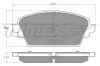 Bremsbelagsatz, Scheibenbremse Vorderachse TOMEX Brakes TX 12-94