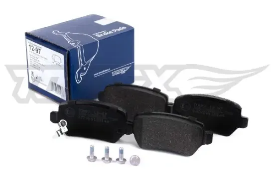 Bremsbelagsatz, Scheibenbremse Hinterachse TOMEX Brakes TX 12-97 Bild Bremsbelagsatz, Scheibenbremse Hinterachse TOMEX Brakes TX 12-97