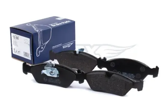 Bremsbelagsatz, Scheibenbremse Vorderachse TOMEX Brakes TX 12-98 Bild Bremsbelagsatz, Scheibenbremse Vorderachse TOMEX Brakes TX 12-98