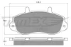 Bremsbelagsatz, Scheibenbremse Vorderachse TOMEX Brakes TX 13-01 Bild Bremsbelagsatz, Scheibenbremse Vorderachse TOMEX Brakes TX 13-01