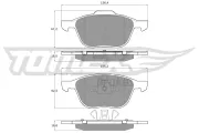 Bremsbelagsatz, Scheibenbremse Vorderachse TOMEX Brakes TX 13-05