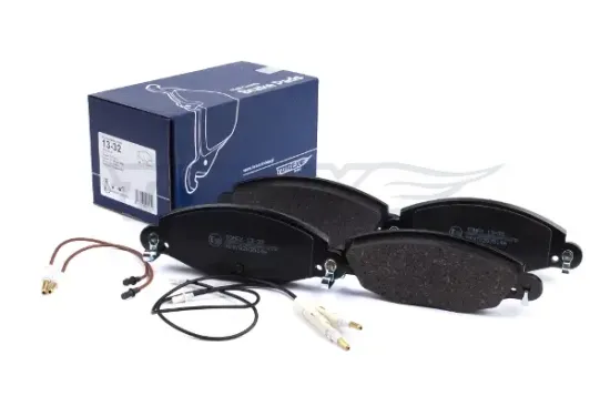 Bremsbelagsatz, Scheibenbremse Vorderachse TOMEX Brakes TX 13-32 Bild Bremsbelagsatz, Scheibenbremse Vorderachse TOMEX Brakes TX 13-32