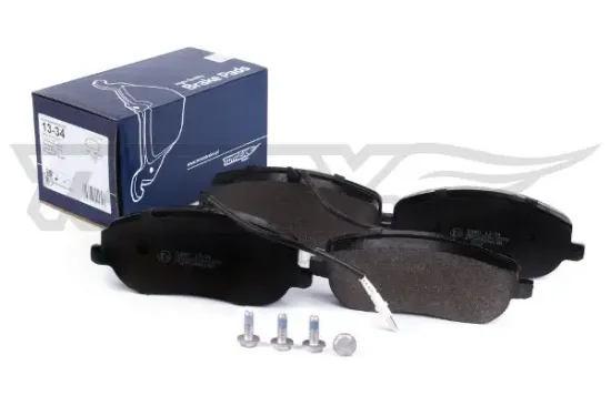 Bremsbelagsatz, Scheibenbremse Vorderachse TOMEX Brakes TX 13-34 Bild Bremsbelagsatz, Scheibenbremse Vorderachse TOMEX Brakes TX 13-34