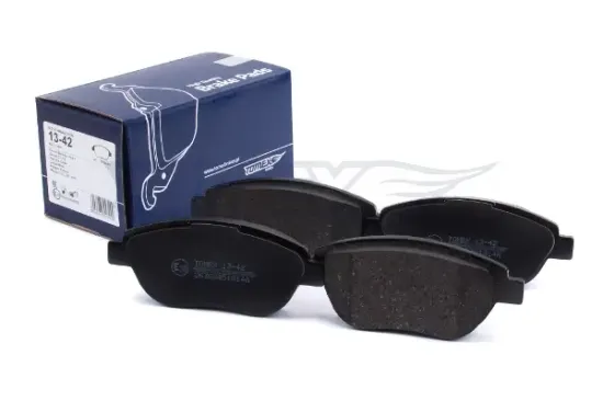 Bremsbelagsatz, Scheibenbremse Vorderachse TOMEX Brakes TX 13-42 Bild Bremsbelagsatz, Scheibenbremse Vorderachse TOMEX Brakes TX 13-42