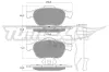 Bremsbelagsatz, Scheibenbremse Vorderachse TOMEX Brakes TX 13-50