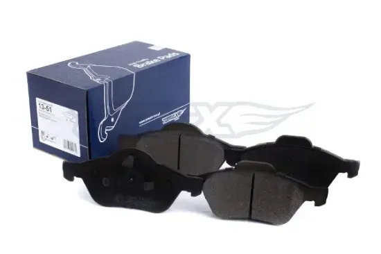 Bremsbelagsatz, Scheibenbremse Vorderachse TOMEX Brakes TX 13-51 Bild Bremsbelagsatz, Scheibenbremse Vorderachse TOMEX Brakes TX 13-51
