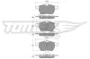 Bremsbelagsatz, Scheibenbremse Vorderachse TOMEX Brakes TX 13-57 Bild Bremsbelagsatz, Scheibenbremse Vorderachse TOMEX Brakes TX 13-57