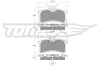 Bremsbelagsatz, Scheibenbremse Hinterachse TOMEX Brakes TX 13-65