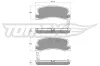 Bremsbelagsatz, Scheibenbremse Hinterachse TOMEX Brakes TX 13-66