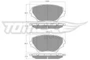 Bremsbelagsatz, Scheibenbremse Vorderachse TOMEX Brakes TX 13-85