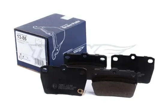 Bremsbelagsatz, Scheibenbremse Hinterachse TOMEX Brakes TX 13-86 Bild Bremsbelagsatz, Scheibenbremse Hinterachse TOMEX Brakes TX 13-86