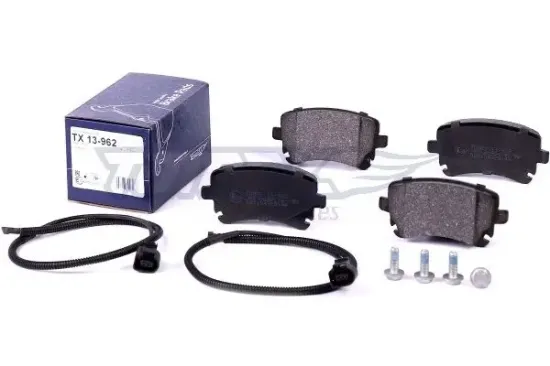Bremsbelagsatz, Scheibenbremse Hinterachse TOMEX Brakes TX 13-962 Bild Bremsbelagsatz, Scheibenbremse Hinterachse TOMEX Brakes TX 13-962