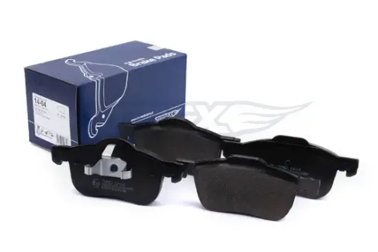 Bremsbelagsatz, Scheibenbremse Vorderachse TOMEX Brakes TX 14-04 Bild Bremsbelagsatz, Scheibenbremse Vorderachse TOMEX Brakes TX 14-04