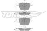 Bremsbelagsatz, Scheibenbremse Vorderachse TOMEX Brakes TX 14-06