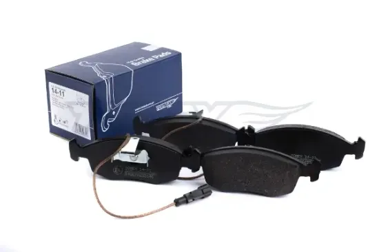 Bremsbelagsatz, Scheibenbremse Vorderachse TOMEX Brakes TX 14-11 Bild Bremsbelagsatz, Scheibenbremse Vorderachse TOMEX Brakes TX 14-11