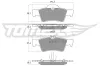 Bremsbelagsatz, Scheibenbremse Hinterachse TOMEX Brakes TX 14-30 Bild Bremsbelagsatz, Scheibenbremse Hinterachse TOMEX Brakes TX 14-30