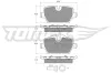 Bremsbelagsatz, Scheibenbremse Hinterachse TOMEX Brakes TX 14-34 Bild Bremsbelagsatz, Scheibenbremse Hinterachse TOMEX Brakes TX 14-34