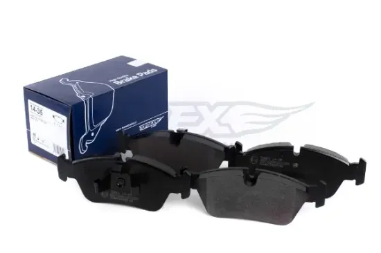 Bremsbelagsatz, Scheibenbremse Vorderachse TOMEX Brakes TX 14-35 Bild Bremsbelagsatz, Scheibenbremse Vorderachse TOMEX Brakes TX 14-35