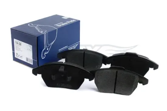 Bremsbelagsatz, Scheibenbremse Vorderachse TOMEX Brakes TX 14-38 Bild Bremsbelagsatz, Scheibenbremse Vorderachse TOMEX Brakes TX 14-38