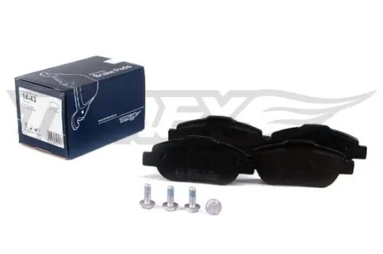 Bremsbelagsatz, Scheibenbremse Vorderachse TOMEX Brakes TX 14-43 Bild Bremsbelagsatz, Scheibenbremse Vorderachse TOMEX Brakes TX 14-43