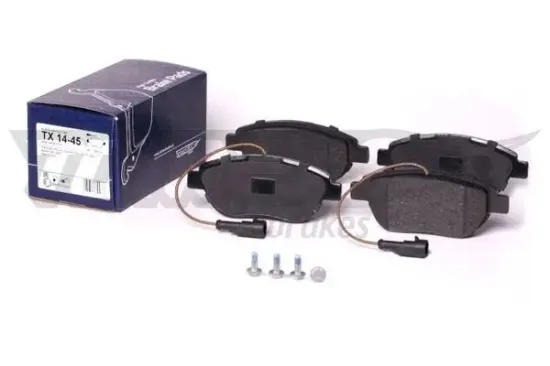 Bremsbelagsatz, Scheibenbremse Vorderachse TOMEX Brakes TX 14-45 Bild Bremsbelagsatz, Scheibenbremse Vorderachse TOMEX Brakes TX 14-45