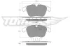 Bremsbelagsatz, Scheibenbremse Vorderachse TOMEX Brakes TX 14-47 Bild Bremsbelagsatz, Scheibenbremse Vorderachse TOMEX Brakes TX 14-47