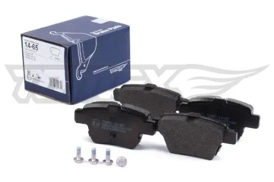 Bremsbelagsatz, Scheibenbremse Hinterachse TOMEX Brakes TX 14-65 Bild Bremsbelagsatz, Scheibenbremse Hinterachse TOMEX Brakes TX 14-65