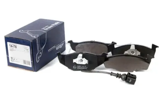 Bremsbelagsatz, Scheibenbremse Vorderachse TOMEX Brakes TX 14-78 Bild Bremsbelagsatz, Scheibenbremse Vorderachse TOMEX Brakes TX 14-78