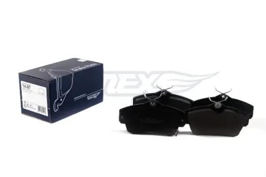 Bremsbelagsatz, Scheibenbremse Vorderachse TOMEX Brakes TX 14-97 Bild Bremsbelagsatz, Scheibenbremse Vorderachse TOMEX Brakes TX 14-97