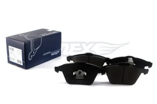 Bremsbelagsatz, Scheibenbremse Vorderachse TOMEX Brakes TX 15-26 Bild Bremsbelagsatz, Scheibenbremse Vorderachse TOMEX Brakes TX 15-26