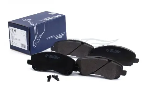 Bremsbelagsatz, Scheibenbremse Vorderachse TOMEX Brakes TX 15-27 Bild Bremsbelagsatz, Scheibenbremse Vorderachse TOMEX Brakes TX 15-27