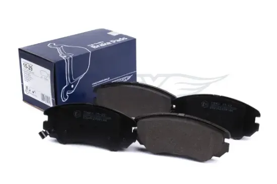 Bremsbelagsatz, Scheibenbremse Vorderachse TOMEX Brakes TX 15-29 Bild Bremsbelagsatz, Scheibenbremse Vorderachse TOMEX Brakes TX 15-29