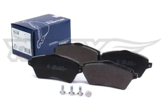 Bremsbelagsatz, Scheibenbremse Vorderachse TOMEX Brakes TX 15-39 Bild Bremsbelagsatz, Scheibenbremse Vorderachse TOMEX Brakes TX 15-39