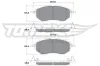 Bremsbelagsatz, Scheibenbremse Vorderachse TOMEX Brakes TX 15-54 Bild Bremsbelagsatz, Scheibenbremse Vorderachse TOMEX Brakes TX 15-54