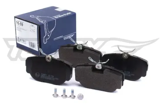 Bremsbelagsatz, Scheibenbremse Hinterachse TOMEX Brakes TX 15-59 Bild Bremsbelagsatz, Scheibenbremse Hinterachse TOMEX Brakes TX 15-59
