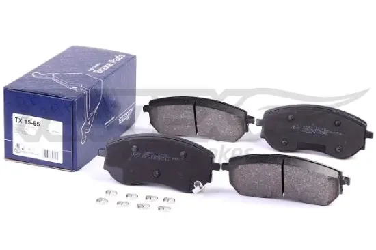 Bremsbelagsatz, Scheibenbremse Vorderachse TOMEX Brakes TX 15-65 Bild Bremsbelagsatz, Scheibenbremse Vorderachse TOMEX Brakes TX 15-65